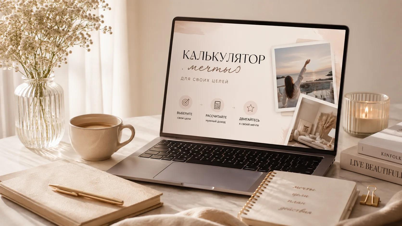 Соберите свою мечту: выберите цели и посчитайте, какого дохода не хватает, чтобы они стали реальностью